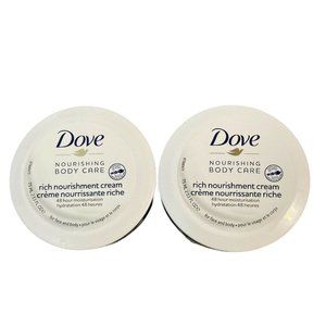 2 DOVE Nourishing Body Care Rich Nourishment Cream